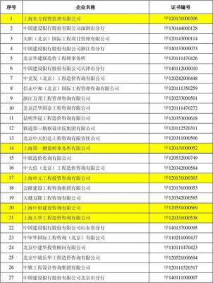 2013年度工程造價咨詢企業造價咨詢收入百名排序名單